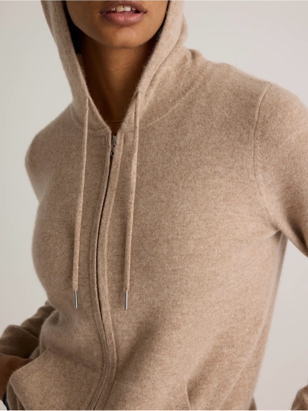 Quince Cashmere Hoodie -XL